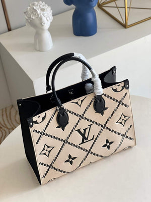 Louis Vuitton M46016 LV M46015 Onthego MM Monogram Crame - Default Title - View 5
