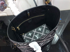 Louis Vuitton M46029 LV M46023 N¨¦oNo¨¦ MM Monogram Arizona Brown - Default Title - View 18