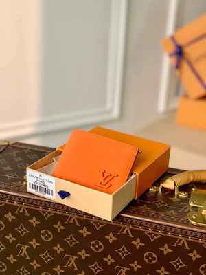 Louis Vuitton M81026 Multiple Wallet LV aerogram Orange - Default Title - View 1