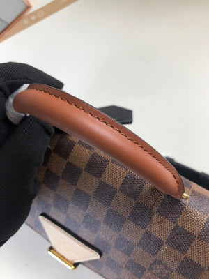 Louis Vuitton N40148 LV Trendy Crossbody Bag Damier Ebene Black - Default Title - View 9