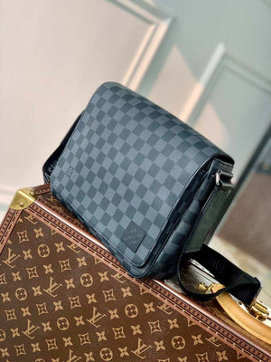 Louis Vuitton N42710 District PM Damier graphite Black - Default Title - View 2