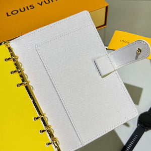 Louis Vuitton R20105 Medium Ring Agenda Cover White - Default Title - View 5