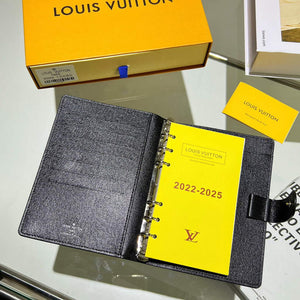 Louis Vuitton R20242 Medium Ring Agenda Cover Black - Default Title - View 2