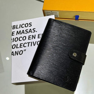 Louis Vuitton R20242 Medium Ring Agenda Cover Black - Default Title - View 7
