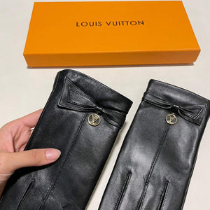 Louis Vuitton Women's Gloves Designer Leather Gloves M77050 - Default Title - View 4
