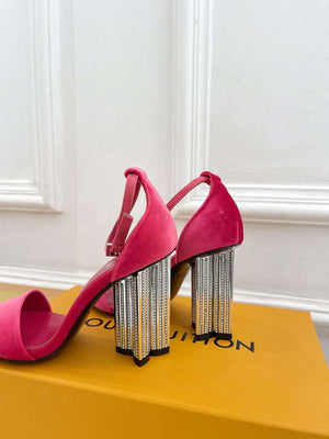 LV 1A4V1M Louis Vuitton Silhouette Sandals L66378 - US 4=Euro 35 - View 8