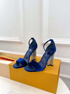 LV 1A4V1M Louis Vuitton Silhouette Sandals L66379 - US 4=Euro 35 - View 4