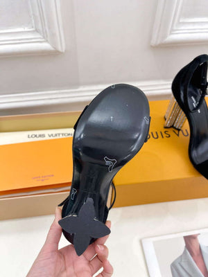 LV 1A4V1M Louis Vuitton Silhouette Sandals L66380 - US 4=Euro 35 - View 9