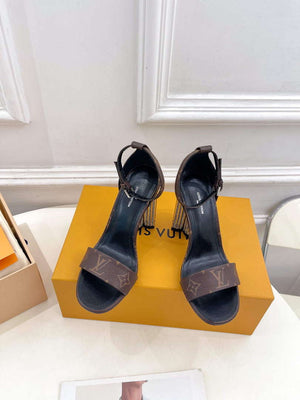 LV 1A4V1M Louis Vuitton Silhouette Sandals L66381 - US 4=Euro 35 - View 2