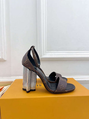 LV 1A4V1M Louis Vuitton Silhouette Sandals L66381 - US 4=Euro 35 - View 5