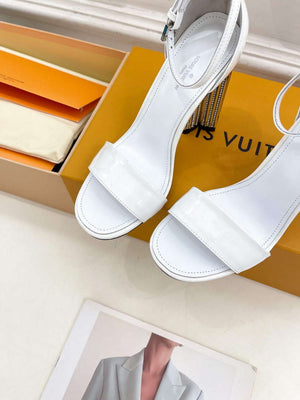 LV 1A4V1M Louis Vuitton Silhouette Sandals L66382 - US 4=Euro 35 - View 7