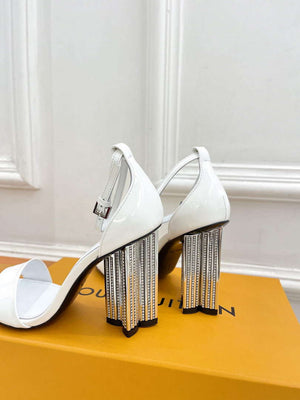 LV 1A4V1M Louis Vuitton Silhouette Sandals L66382 - US 4=Euro 35 - View 8