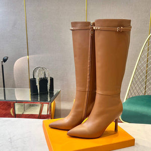 LV 1A9P46 Louis Vuitton Women's Signature High Boots L66530 - 35 - View 3