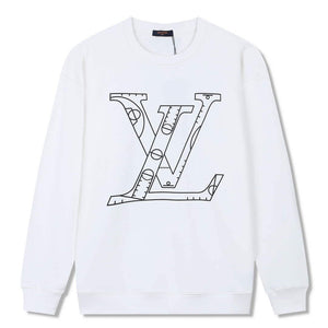 LV 1A9SVP Men's Women's Hoodie Crew Neck Sweatshirt L55749 - XS - View 1