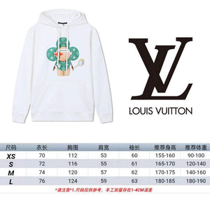 LV 1A9SVP Men's Women's Hoodie Crew Neck Sweatshirt L55751 - XS - View 9