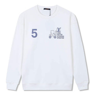 LV 1A9SVP Men's Women's Hoodie Crew Neck Sweatshirt L55753 - XS - View 1