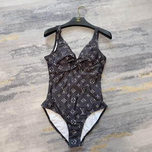 LV 1A9X2H Louis Vuitton Women's Fashion One-Piece Swimsuit L65397 - S - View 1