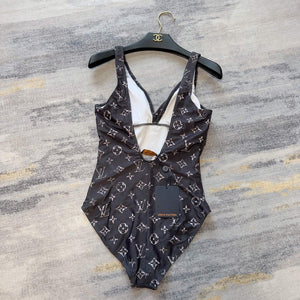 LV 1A9X2H Louis Vuitton Women's Fashion One-Piece Swimsuit L65397 - S - View 2