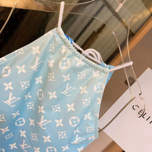 LV 1A9X2H Louis Vuitton Women's Fashion One-Piece Swimsuit L65408 - S - View 3
