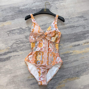LV 1A9X2H Louis Vuitton Women's Fashion One-Piece Swimsuit L65413 - S - View 1