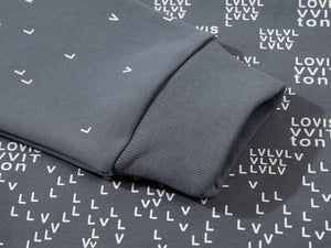 LV 1AA4TI Men's Hoodie Damier Spread Printed Sweatshirt L55735 - XS - View 7