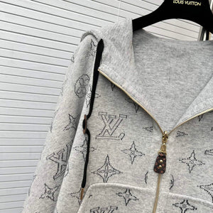 LV 1AAAWE Louis Vuitton Women's Fashion Clothing Coat L55733 - S - View 3