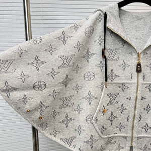 LV 1AAAWE Louis Vuitton Women's Fashion Clothing Coat L55733 - S - View 4