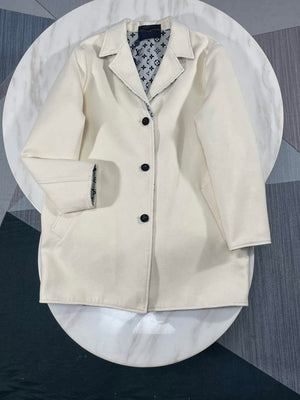 LV 1AAAWE Louis Vuitton Women's Fashion Clothing Coat L55735 - S - View 3