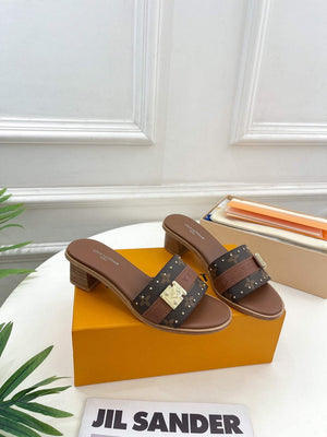 LV 1AADI2 Louis Vuitton Lock It Mules L99034 - 35 - View 3
