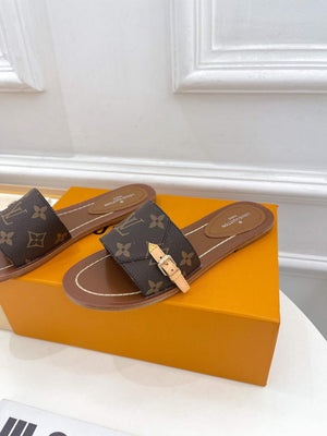LV 1AAC3Y Louis Vuitton Lock It Flat Mules L99039 - 35 - View 7