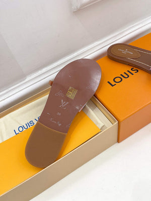 LV 1AAC3Y Louis Vuitton Lock It Flat Mules L99041 - 35 - View 9