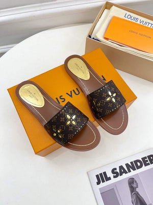 LV 1AAC3Y Louis Vuitton Lock It Flat Mules L99043 - 35 - View 10