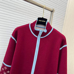 LV 1AAKJX Louis Vuitton Women's Fashion Clothing Graphic Trim Pullover L55738 - 36 - View 2