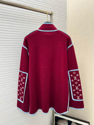 LV 1AAKJX Louis Vuitton Women's Fashion Clothing Graphic Trim Pullover L55738 - 36 - View 9