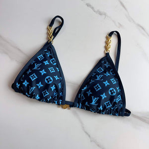 LV 1AALU4 Louis Vuitton Women's Fashion Swimsuit Bikini L65396 - S - View 3