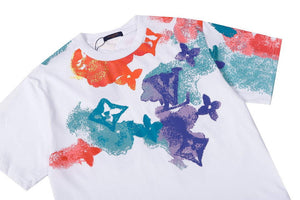 LV 1AAU5B Louis Vuitton Print Cotton Jersey Men Women's T-shirt L56201 - S - View 4