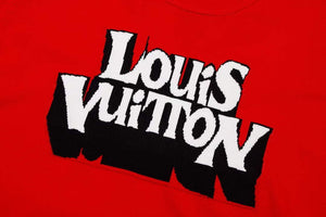LV 1AAU5B Louis Vuitton Print Cotton Jersey Men Women's T-shirt L56217 - S - View 4