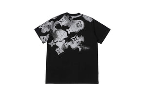 LV 1AAU5B Louis Vuitton Print Cotton Jersey Men Women's T-shirt L56200 - S - View 2