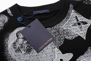 LV 1AAU5B Louis Vuitton Print Cotton Jersey Men Women's T-shirt L56200 - S - View 5