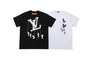 LV 1AAU5B Louis Vuitton Print Cotton Jersey Men Women's T-shirt L56205 - S - View 8