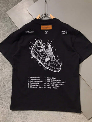 LV 1AAU5D Men's LV Frequency Graphic T-Shirt L66457 - M - View 9