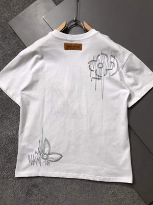 LV 1AAU5D Men's LV Frequency Graphic T-Shirt L66454 - M - View 9