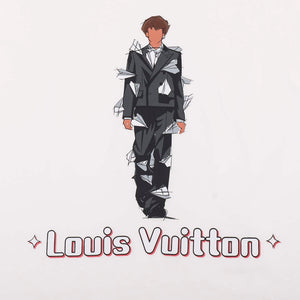 LV 1AAU5D Men's Women's LV Frequency Graphic T-Shirt L66462 - S - View 4