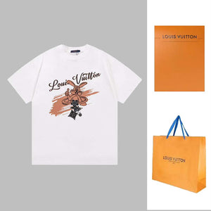 LV 1AAU5D Men's Women's LV Frequency Graphic T-Shirt L66464 - S - View 1