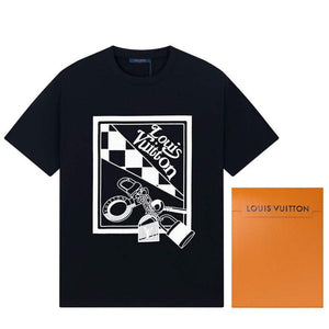 LV 1AAU5D Men's Women's LV Frequency Graphic T-Shirt L66465 - S - View 1