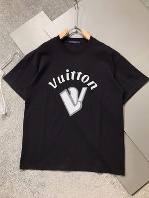 LV 1AAU5D Men's Women's LV Frequency Graphic T-Shirt L66472 - S - View 1