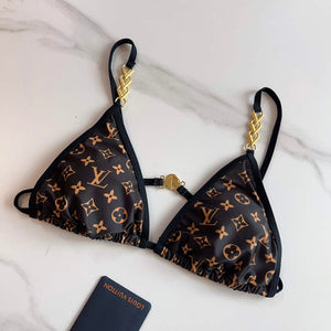 LV 1AAUPZ Louis Vuitton Women's Fashion Swimsuit Bikini L65380 - S - View 3