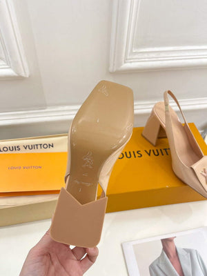 LV 1AB0BU Louis Vuitton Women's Shake Slingback Pump L68245 - 35 - View 9