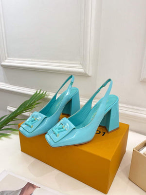 LV 1AB0BU Louis Vuitton Women's Shake Slingback Pump L68246 - 35 - View 3