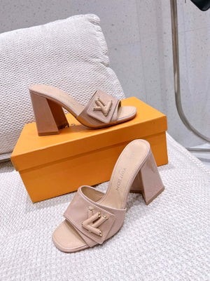 LV 1AB1JL Louis Vuitton Women's Shake Mules heel 9.5cm L68256 - 35 - View 6